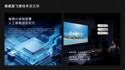 局定义智能电视“爽感交互”新范式康佳R10观感系列以端侧AI破(图1) 局定义智能电视“爽感交互”新范式康佳R10观感系列以端侧AI破(图1)